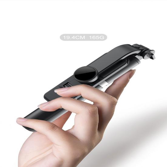 New Q02S Bluetooth Self Shooting Rod Light Filling Universal Desktop Mobile Live Broadcast Stand Floor Tripod
