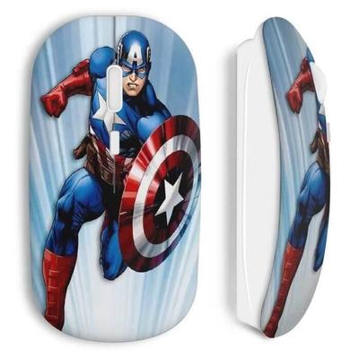 Ασύρματο Ποντίκι - Advenger - Captain America - USB Wifi - Οπτικό - Πολλά Χρώματα