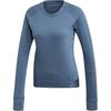 Sweatshirts Women's Blue Crew Neck Moderate EH6444