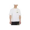 Air Jordan Sport DNA Print Crew Neck Short Sleeve T-Shirt Men Tops White CV2994-100