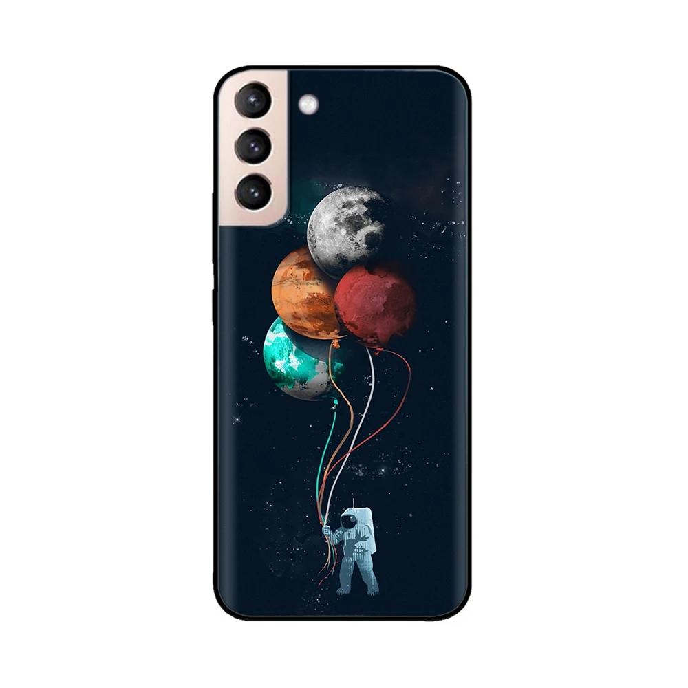 For Samsung Galaxy S21 Plus Case Soft Black Silicone Cover Protective Shell For Samsung Galaxy S21 Plus Ultra S21+ FE 5G Case