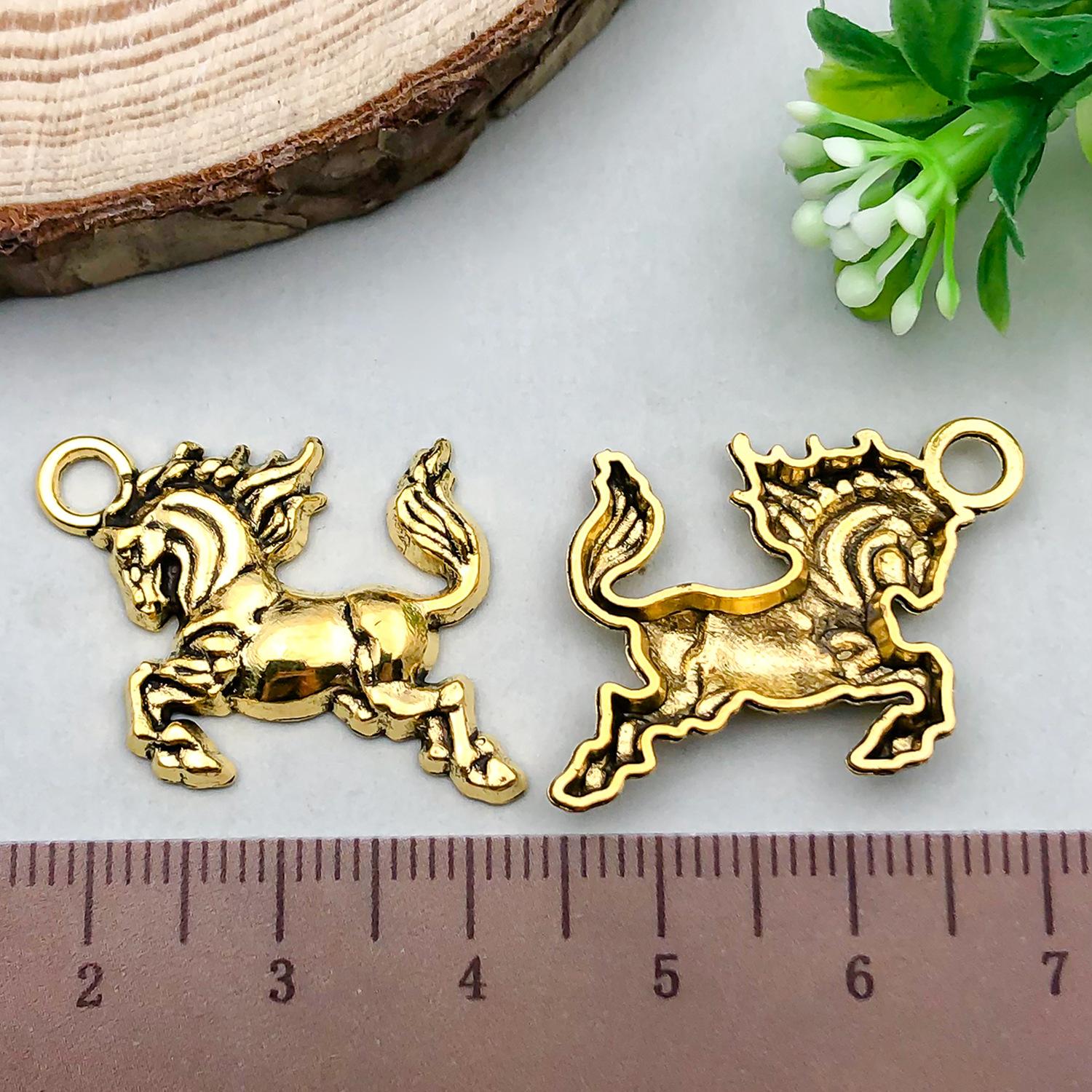 Oil Dropping Alloy Western Cowboy Hat Boots Series Pendant DIY Bracelet Necklace Cross Border Jewelry Accessories