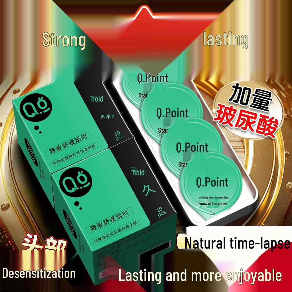 Q-spot Extra Thick Long-Lasting Condoms Set