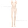 Sexy underwear suspenders Sexy black real life hollow open-file one-piece mesh stockings Jacquard mesh socks