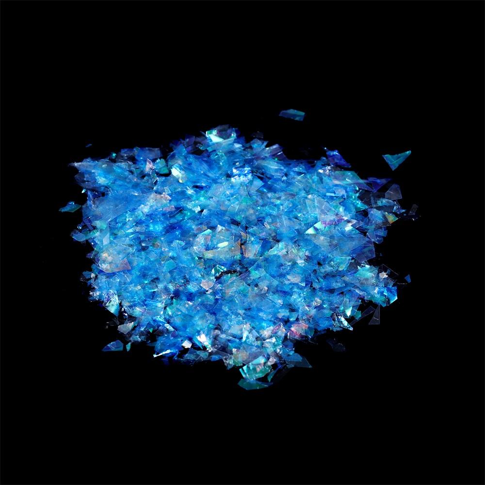 10g Irregular Shiny AB Mirror Aurora Paper Sequin Epoxy Resin Fillings Flakies for Epoxy Resin Mold Filler Crafts Nail Art