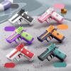 Mini Desert Eagle Pistola ad acqua meccanica a fuoco continuo Piccola pistola Estate All'aperto Spiaggia Giocattolo povero Spara pistola ad acqua per bambini