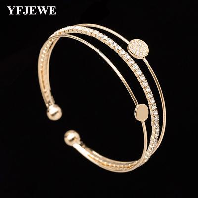 Armband Klassisk Kristall Rhinestone Stretch Armband Armband Armband Elastiskt Bröllopssmycken