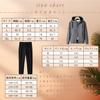 Inkpoo Zippered Hoodie and Pants Solid Loose Running Spring Long Men's Set, Autumn/Winter Outerwear, Color, Fit, Breathable, Sweat-Wicking,