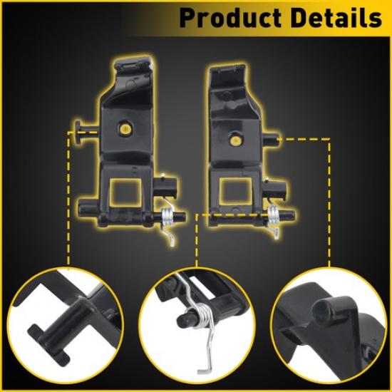 2X Per Mercedes-Benz W166 W292 X166 GL Console Centrale Bracciolo Clip di Chiusura L+R