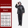 Cycling Rain Poncho Two-Piece Rain Pants Women's Raincoat and Rain Pants Two-Piece Set Plus Size Travel Set New Construction Style One-Piece Rain Suit