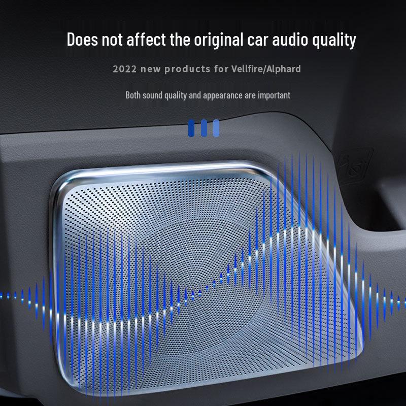 Toyota Alphard/Vellfire 20 Audio Panel & Speaker Frame Mod Cover