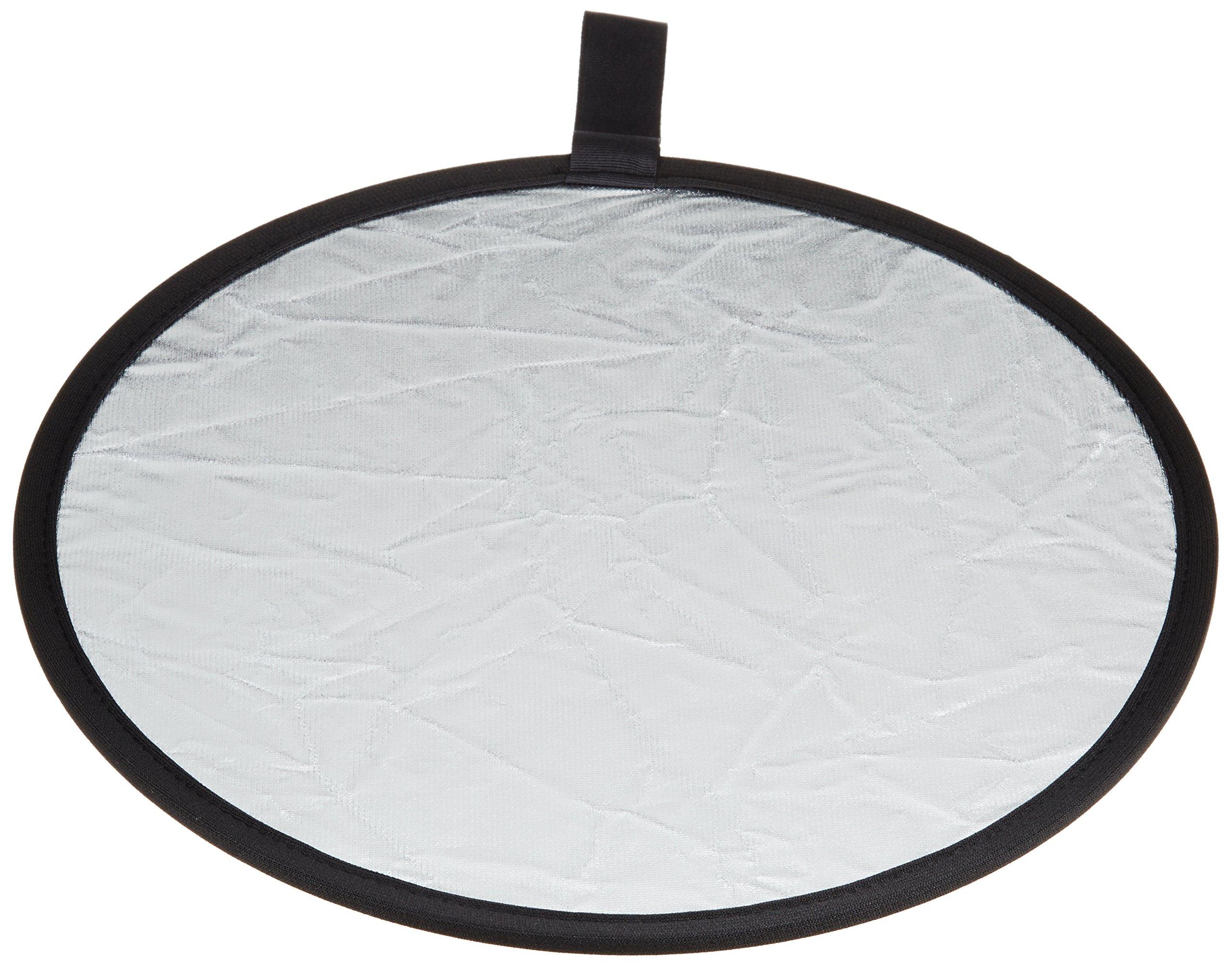 

HAKUBA Pro Reflector Round Reflector for Portrait Foldable KRF-P12SW 12-inch (approx. 30.5cm diameter) Silver/White, Photography,