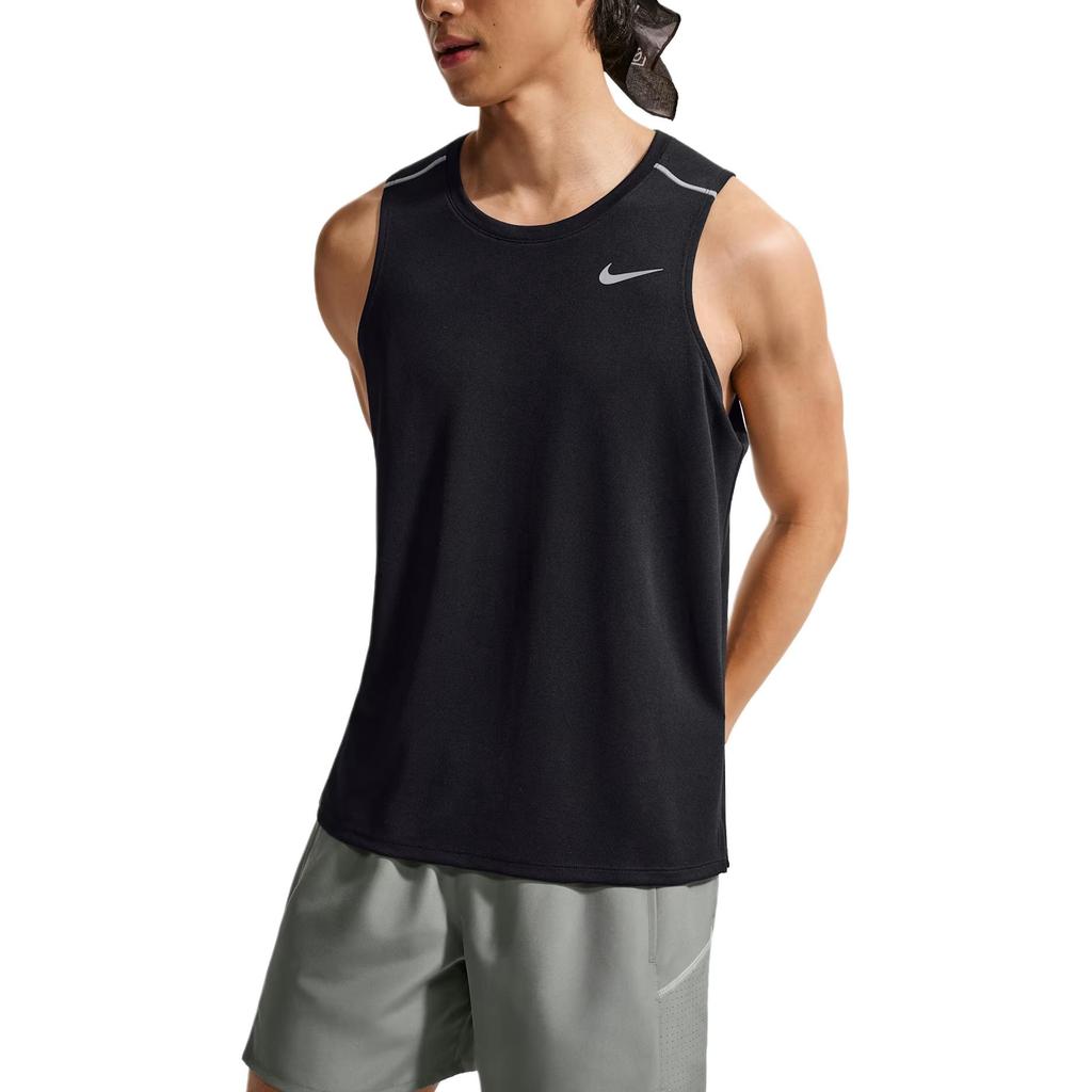 Nike Dri-Fit Miler Lightweight Breathable Quick-Dry Crew Neck Sleeveless Running Tank Men tops IF2019-010