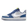 Nike Court Borough Low 2 GS Grey Fog Mystic Navy Kids Sneakers Atomic-Green White BQ5448-016
