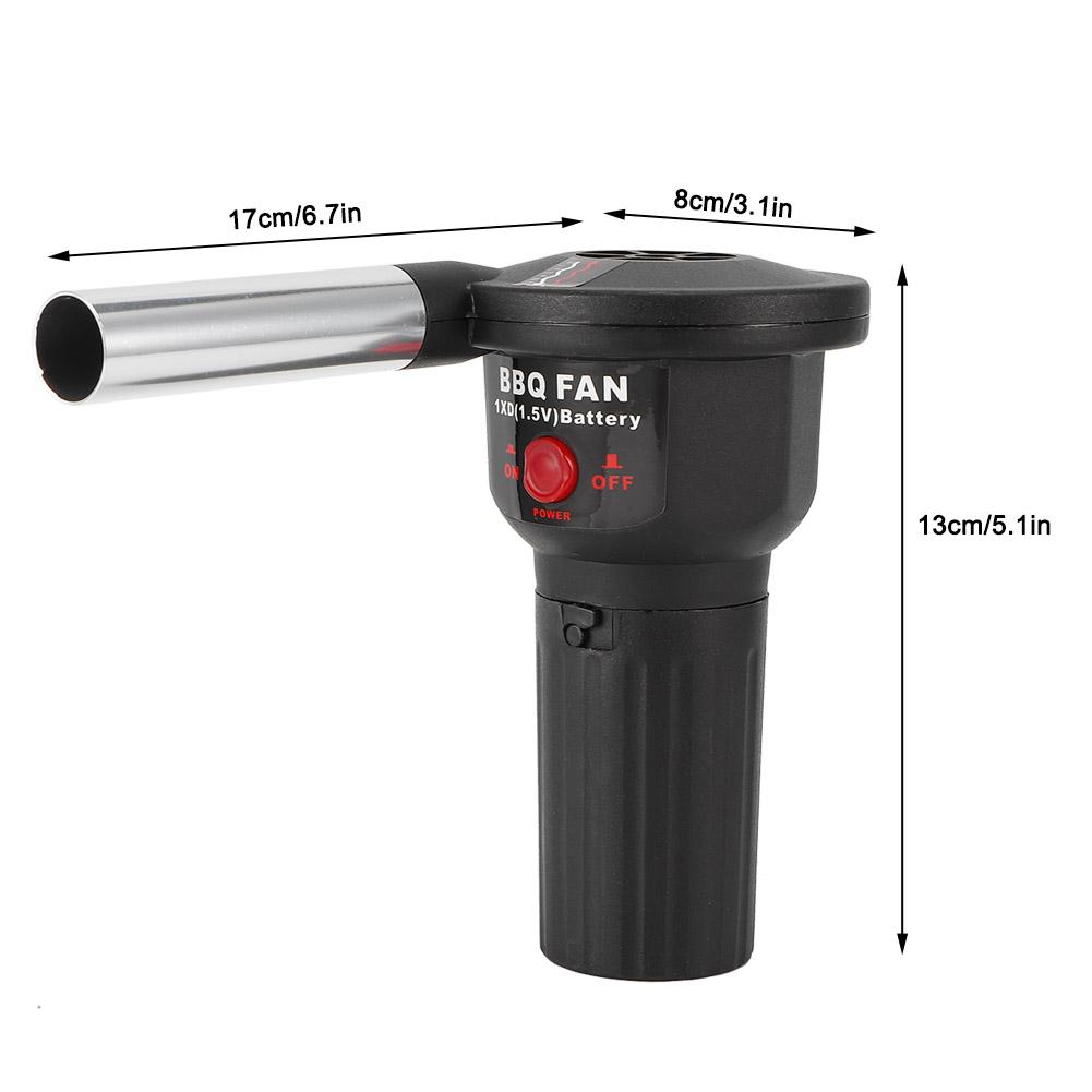 Portable Handheld BBQ Fan Electric Air Blower for Outdoor Picnic Camping Grill Barbecue Cooking Stove Tool