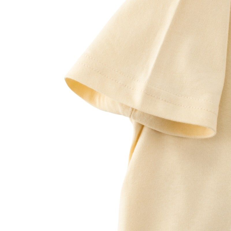 27Kids Kidsren's Short-Sleeved T-Shirt Summer Kidsren's Clothing Baby Boy Pure Cotton Clothes Boy's Bear Round Neck Half-Sleeved Top