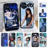 Funda de Silicona de la Cantante Española Aitana Ocaña para iPhone 16 15 14 13 12 11 Pro Max Plus X XS MAX Funda Mate a Prueba de Golpes