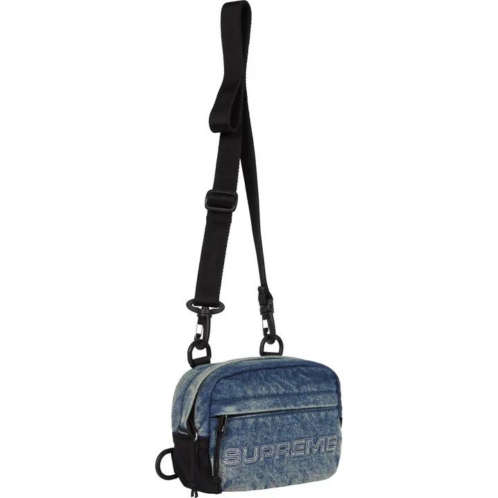 Supreme Denim Mini Shoulder Bag Washed Indigo