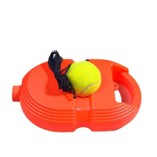 Tennis Trainer with 1/3 String Ball Portable Tennis Solo Training Rebounder with Weighted Base Kids Adults Beginner Backyard Tennis Ball Training