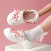 Women Wear New Thick-soled Cute Cartoon Stepping On Shit Feeling Home Wear Seaside Beach Shoes Cool Slippers Women