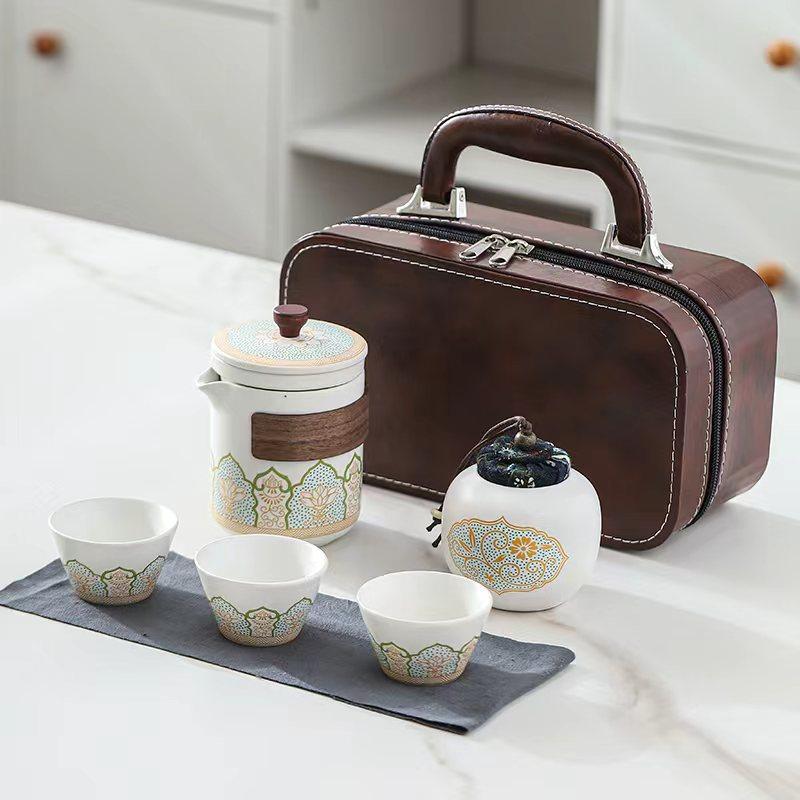 Explosive Guyun Travel Tea Set Size Set Portable Kung Fu Tea Set Kuaike Cup Business Gift Company