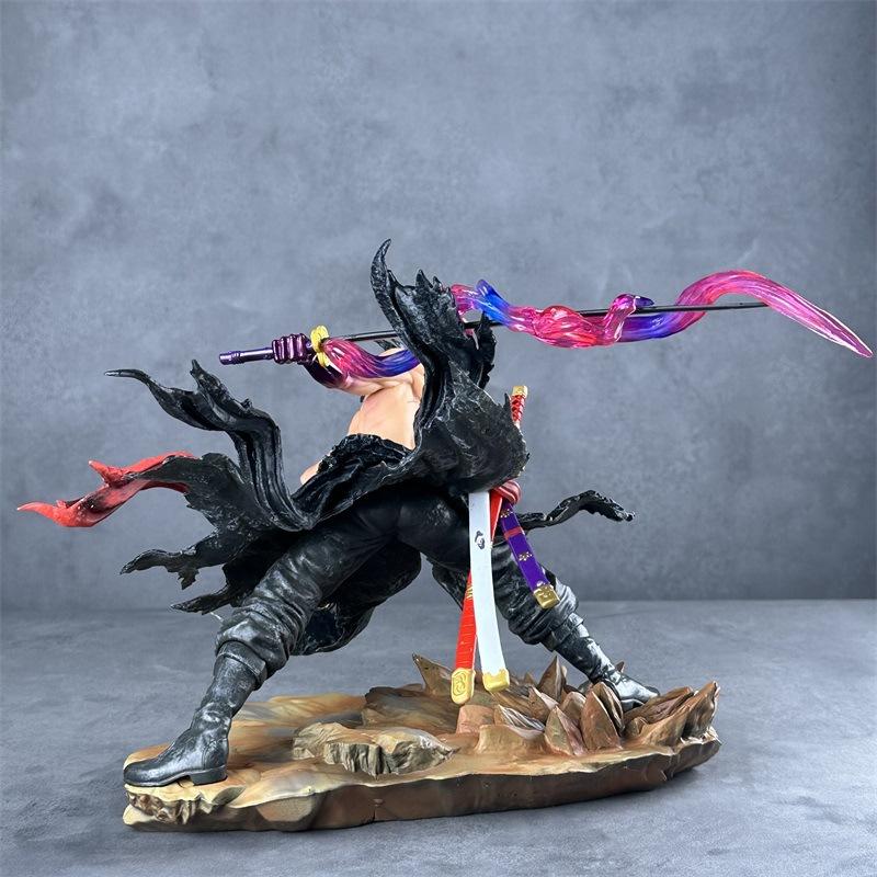 Anime One Piece Battle Figure Roronoa Zoro Action Figure Model Scene PVC Collection Toys Doll Gifts
