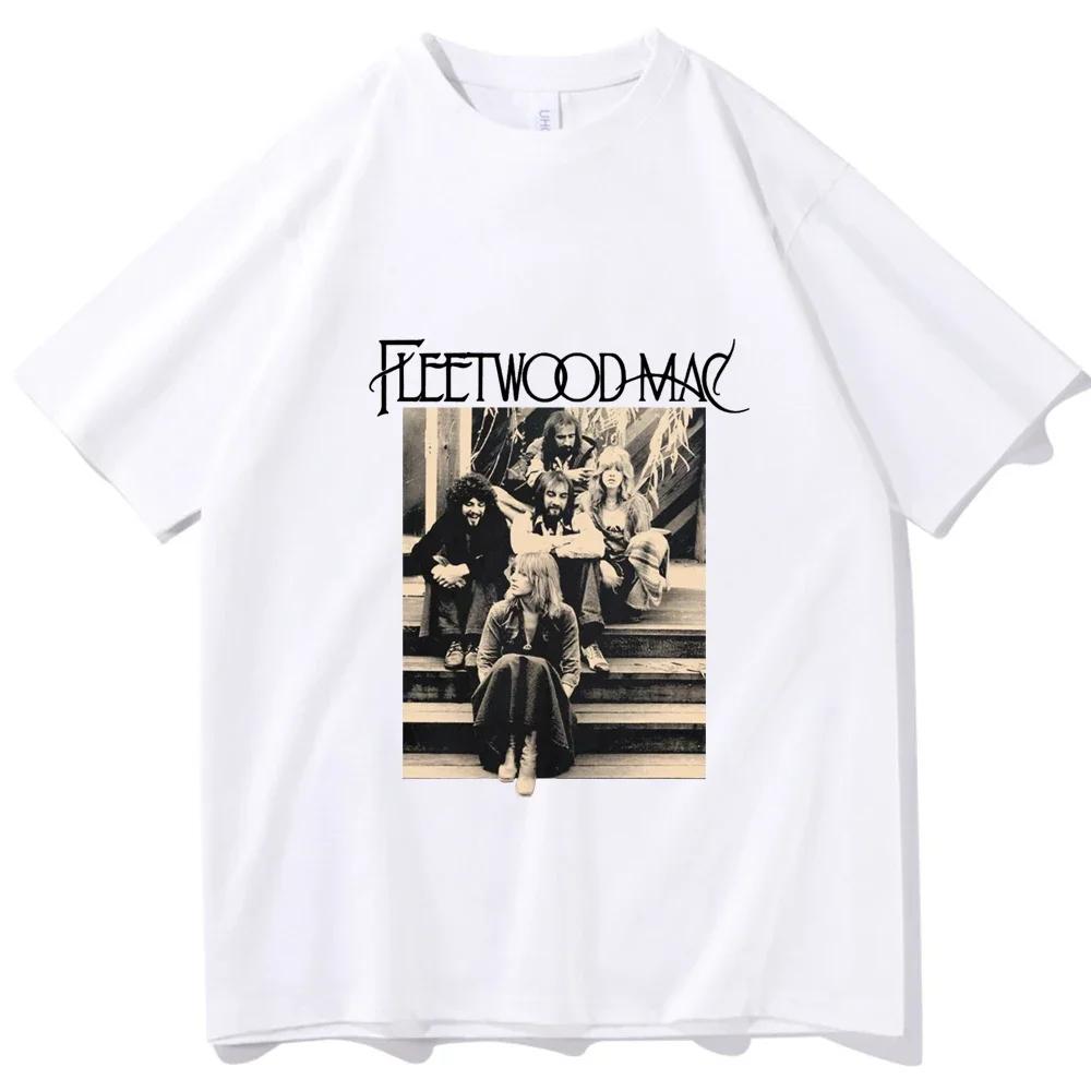 

Fleetwood Mac Stevie Nicks 2026 Camiseta De Regalo Para Fanáticos De La Música Regular Cuello Redondo Unisex Casual Verano 4XL