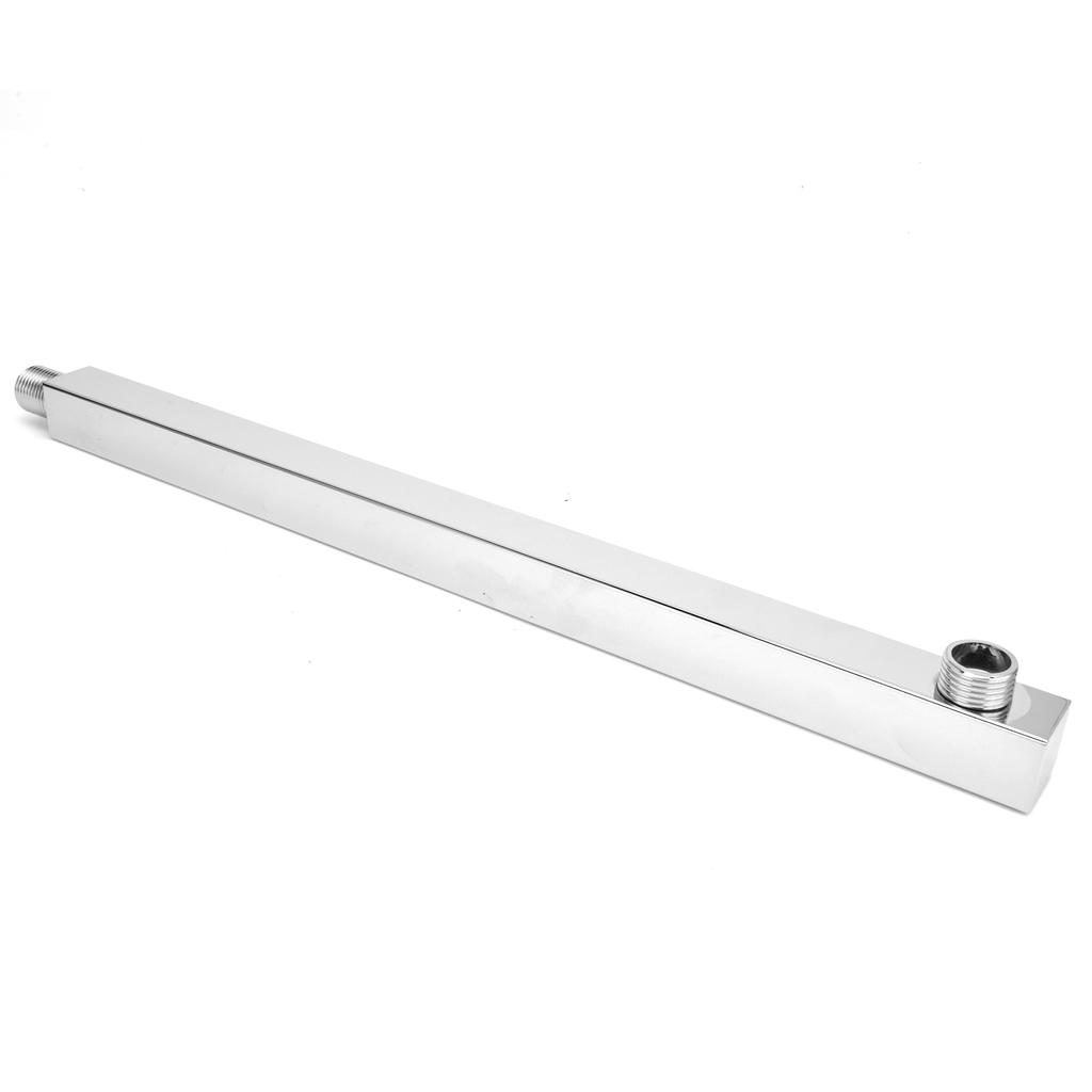 G1/2in Edelstahl Duschkopf Verlängerungsstange Wandmontiert Regenfall Duscharm für Badezimmer