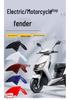 Elektrisches Motorrad Schutzblech für Vorderrad - Spritzschutz Kompatibel mit Aima, Yadea, Tai Ling, Lv Yuan, Xun Ying Modellen.