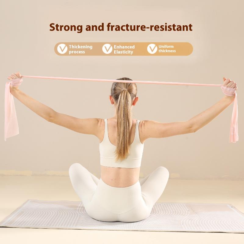 Yoga Tension Piece For Home Use Beginners Stretching Training Resistance Band Women's Body Fitness Latin Dance Elastic Band
