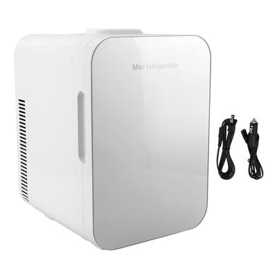 Mini Dorm Car Fridge 10L Heating Dual Use Dormitory Compact Freezer for Home Living Room US Plug