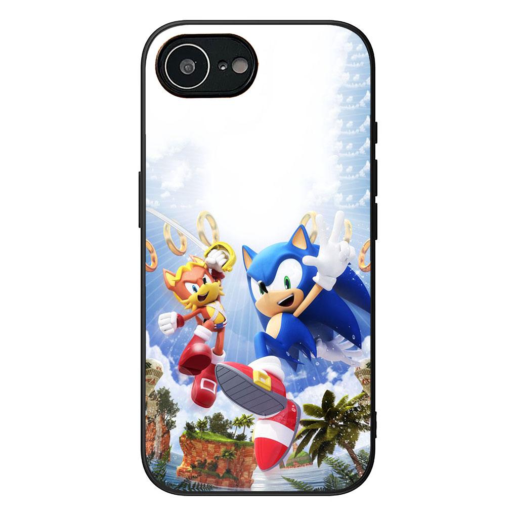 Phone Cover for Samsung Galaxy S25 S24 S23 FE Plus Ultra S7 Edge A16 A15 5G s25+ Casing Flexible Case S-Sonics Hedgehog