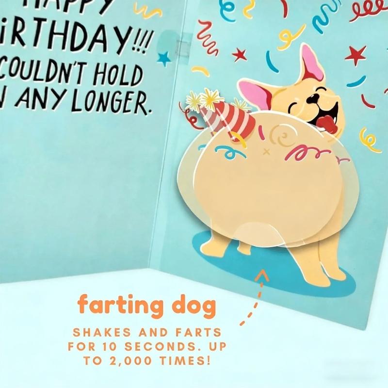 Handmade Greeting Card Elegant Birthday Card Dog Themed Blank Card Suitable For Festives Event And Parties