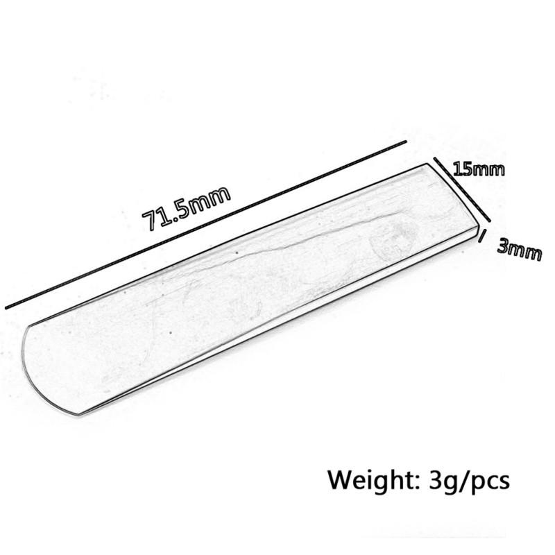 Professional Transparent Brown Resin Reeds for Alto Saxophone Strength Clarinet Reeds Part