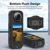 For Insta360 X5 PULUZ Silicone Protective Case with Lens Cover (Black)