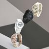 Casio G-SHOCK Series Carbon Fiber Core Outdoor Sports Dual Display Thin and Light Women's Watch Quartz Movement Resin Strap Japanese GMA-S2200M-4APR