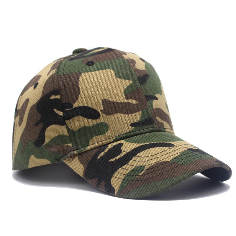 Camouflage Baseballkappe Kappe Erwachsener Outdoor Golf Sonnenschutz Hip Hat Herren und Damen Baseball Hip Hat