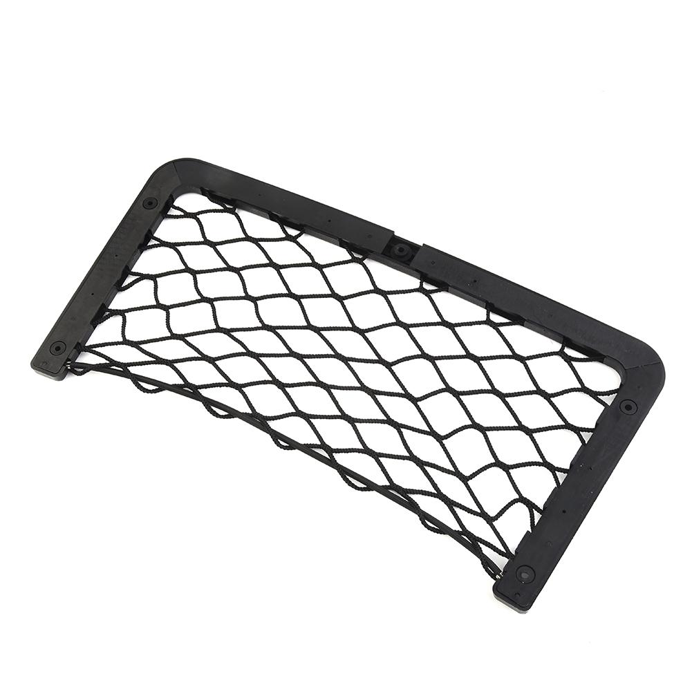 36*18CM Large Storage Net Pocket Camper Van Caravan Organiser Holder for T5  Premium Black Elastic Mesh Pockets