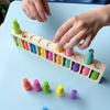 Bottle Color Match Game, Fun Family Board Game for Kids 8-12, Bottle Flip Game for 2-4  Perfect for Travel Camping Holidays Party Night