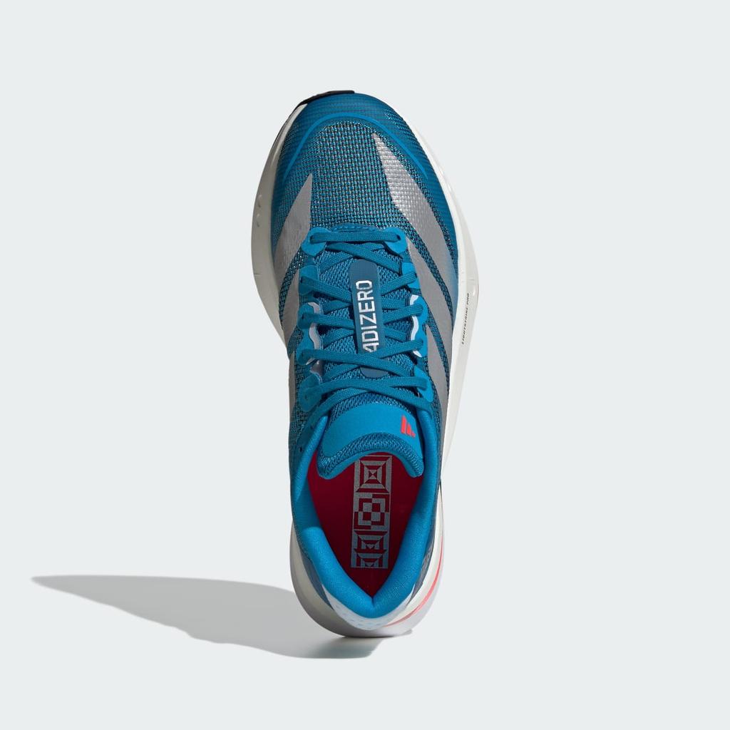 adidas Adizero Boston 13 JR4867 Women's Performance Sports Shoes Solar Blue / Silver Metallic / Dark Solar Blue