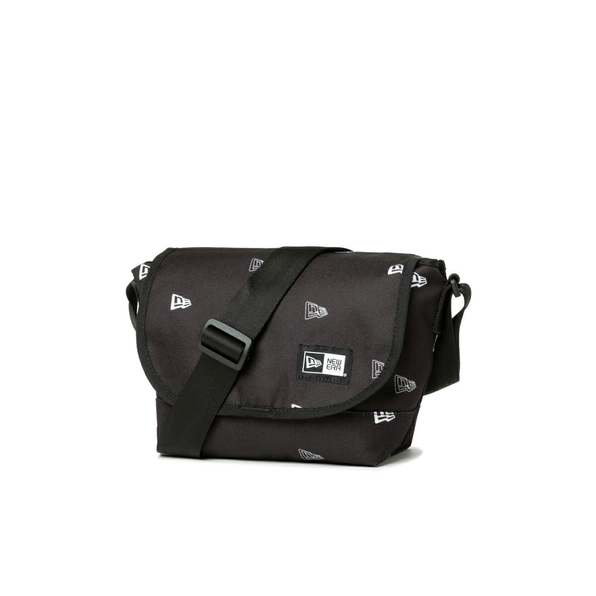 

Сумка-мессенджер наплечная сумка Mini Monogram БЕСПЛАТНАЯ СУМКА НА ПЛЕЧО M FLAG MONOGRAM [New Era] Черный/Флаг