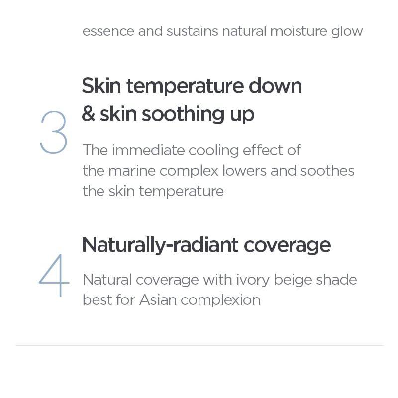 KLAVUU - Blue Pearlsation High Coverage Marine Collagen Aqua Cushion SPF50+ PA+++ 12g