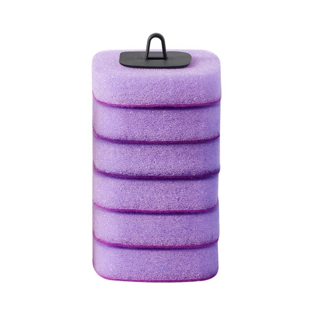 Sponge Head Disposable Toilet Brush Plastic Toilet Brush Holder Toilet Cleaning Brush Sanitation