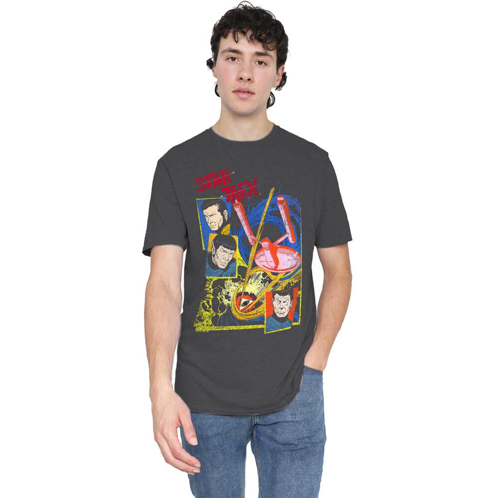 Star Trek Eye Of The Storm T-Shirt S-2XL Charcoal S
