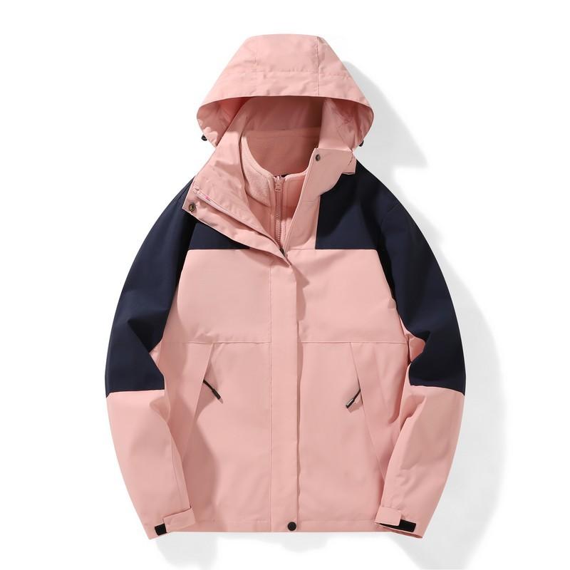 Autumn and Winter Outdoor Hiking and Mountaineering Windproof and Waterproof Three-in-one Jacket
