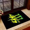 Monster Energy Drink Logo Premium Crystal Velvet Area Classic Design Nonslip Durable Polyester Area Rug For Bedroom Playroom Living Room Or Office