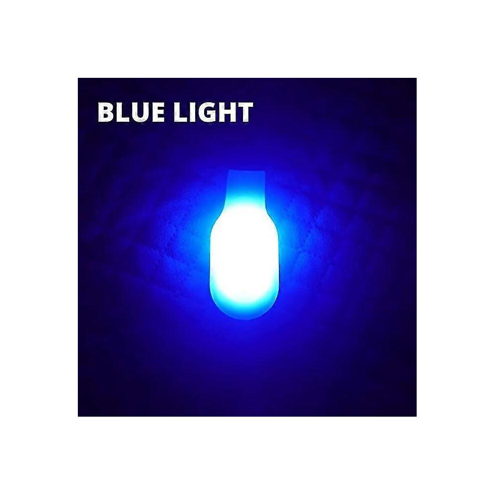 (Blue) Led Wearable Lights For Nurses With Hands-free Magnetic Clip, For Hiking Dog Walking Running Doctors