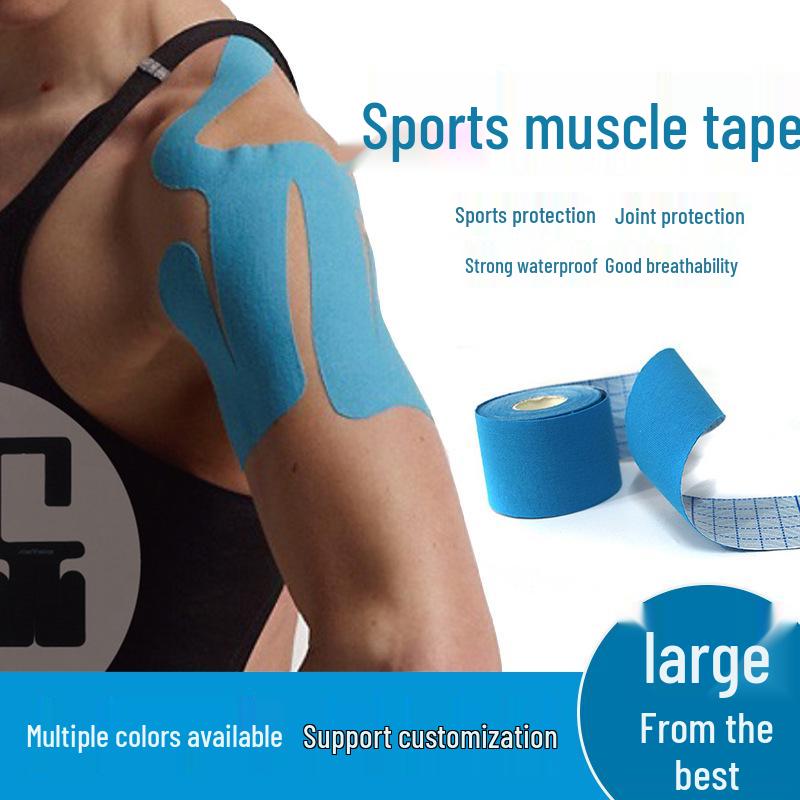 Elastic Kinesiology Muscle Tape & Nipple Covers Athletic Bandage