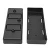 2pcs RC Car Battery Tray Plastic Battery Mounting Plate for Axial SCX10 110 RC Car Black