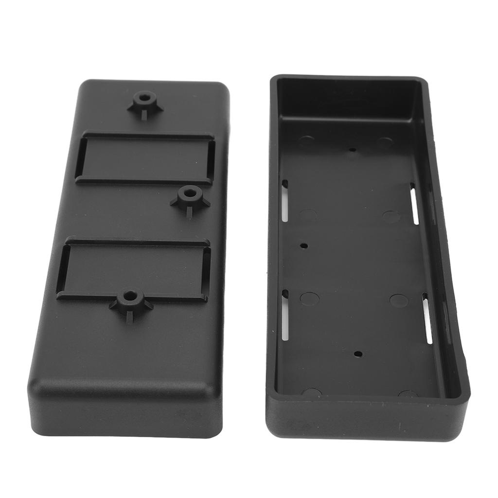 2pcs RC Car Battery Tray Plastic Battery Mounting Plate for Axial SCX10 110 RC Car Black